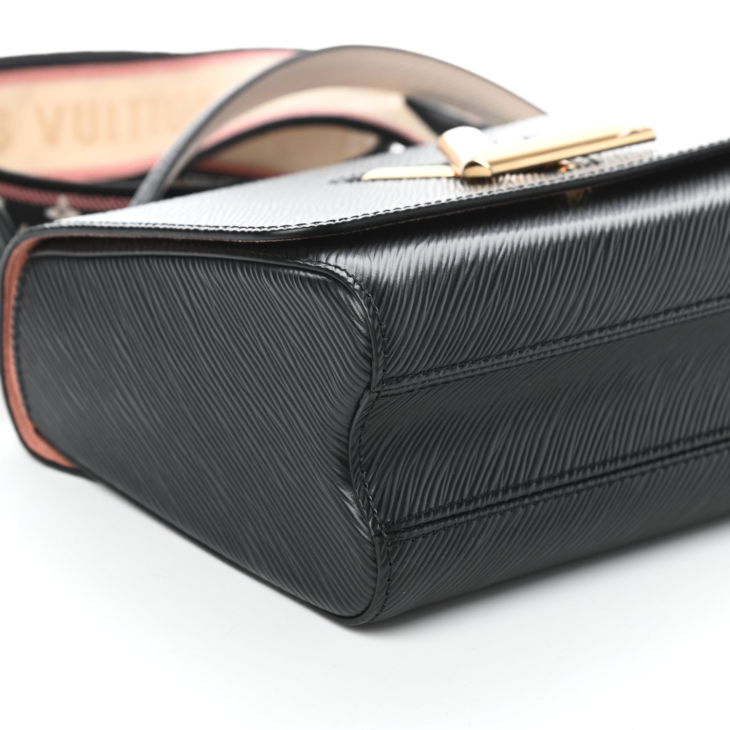 Louis Vuitton Epi Monogram Flower Twist MM Black 8 of 9