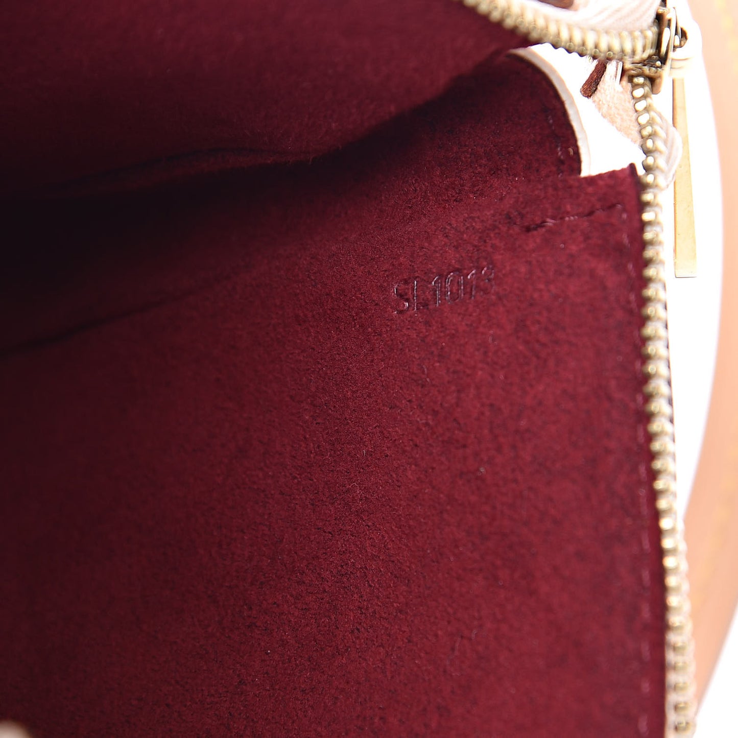 Monogram Multicolor Pochette Accessories White