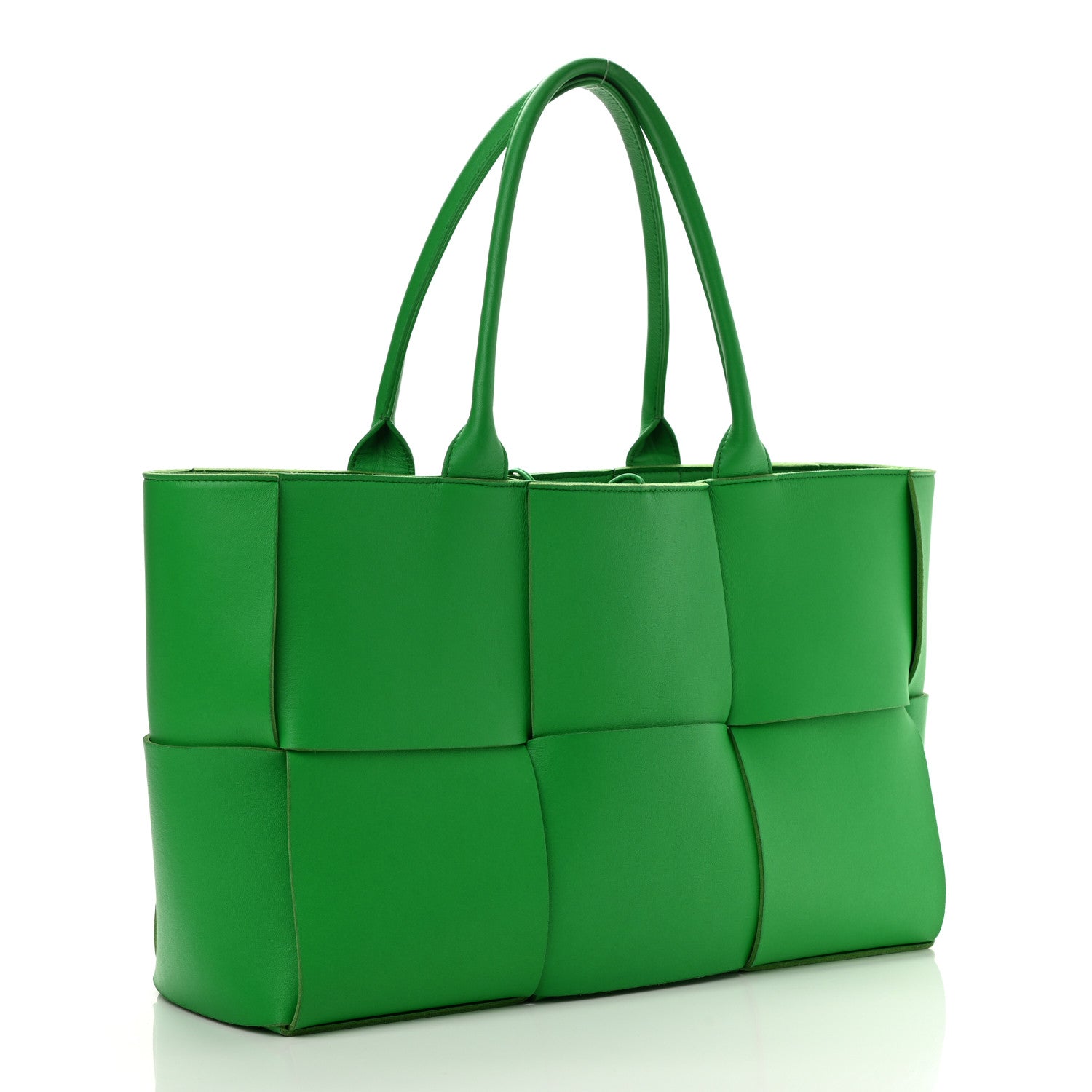 Bottega Veneta Nappa Maxi Intrecciato Medium Arco Tote Racing Green 3 of 7