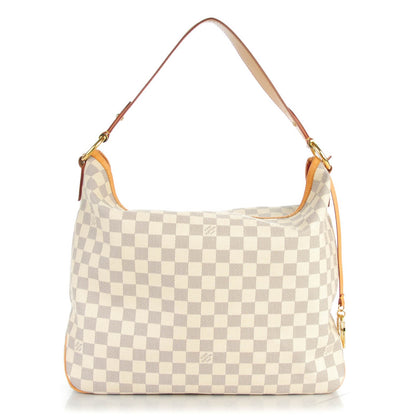 Louis Vuitton Damier Azur Delightful MM Pink 1 of 8