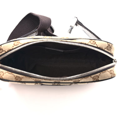 Gucci Monogram Belt Bag Dark Brown 5 of 9