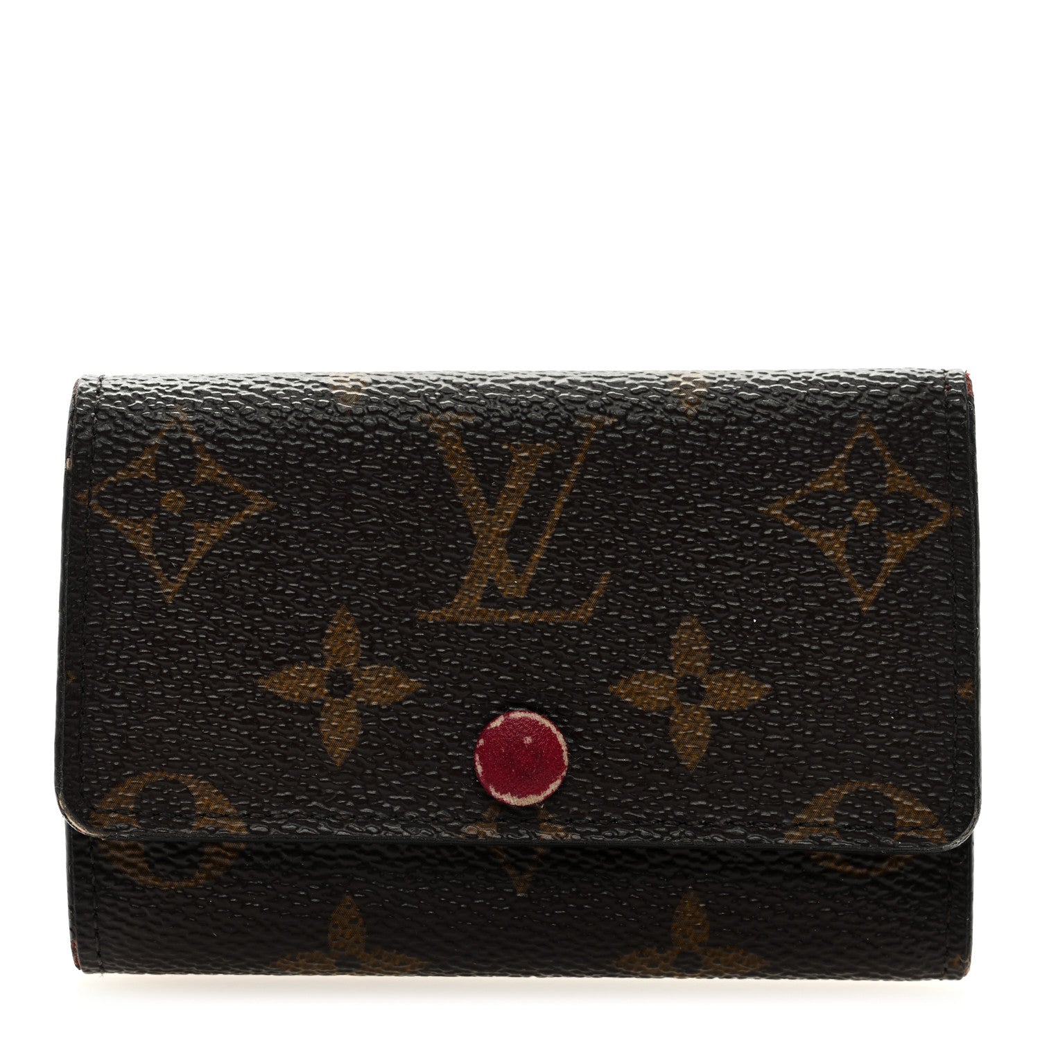 Louis Vuitton Monogram 6 Key Multicles Holder Fuchsia 1 of 6