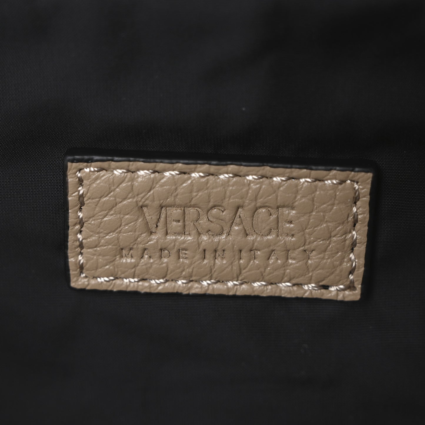Grained Calfskin Vanitas Medea Belt Bag Taupe