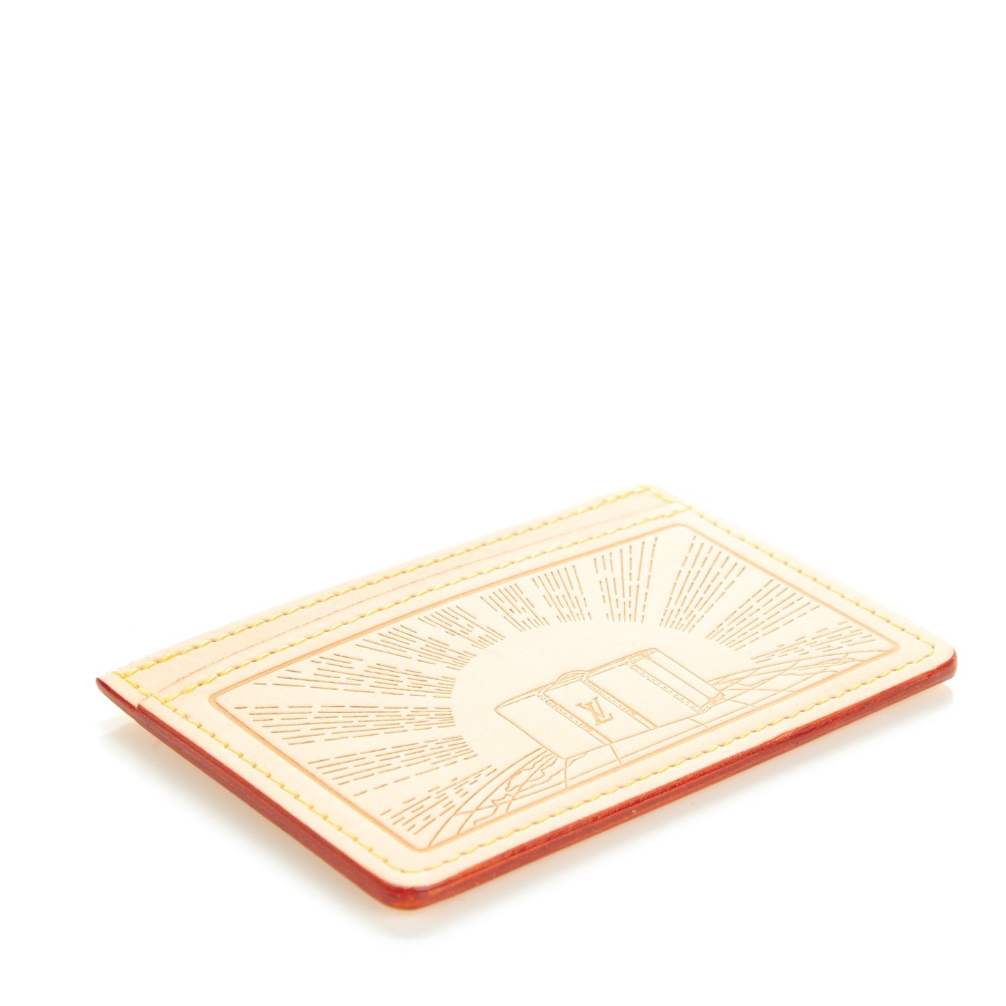 Vachetta Voyages Card Holder