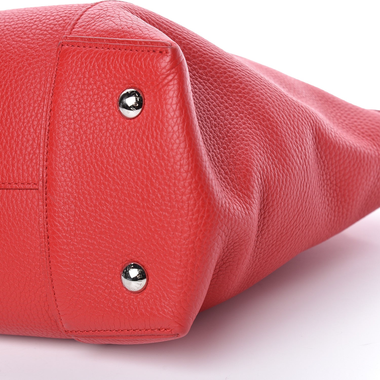 Louis Vuitton Cuir Taurillon Soft Lockit MM Rubis 10 of 13
