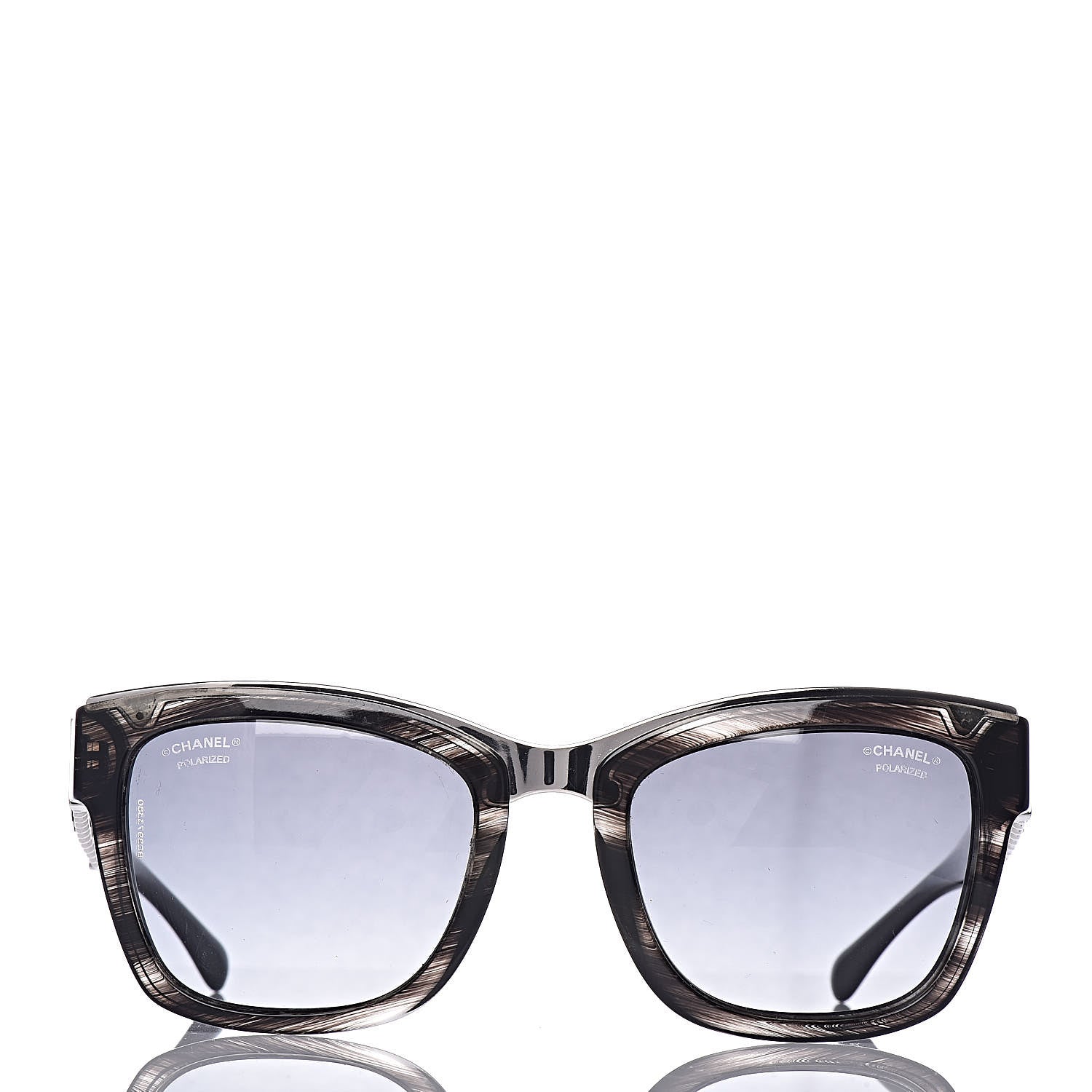 Chanel Square Chain Sunglasses 5362-Q Shaded Black 4 of 6
