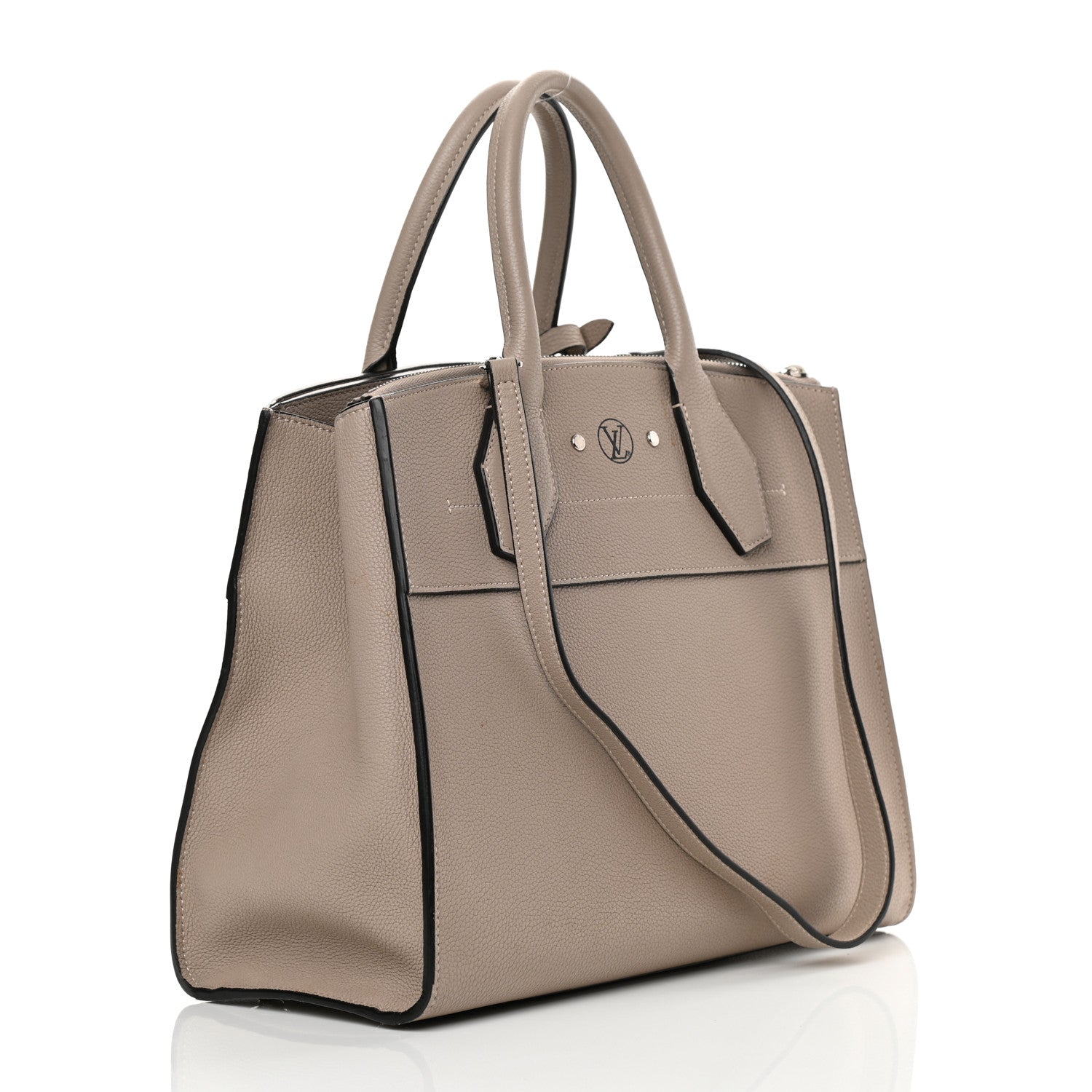 Louis Vuitton Taurillon City Steamer MM Galet 3 of 23