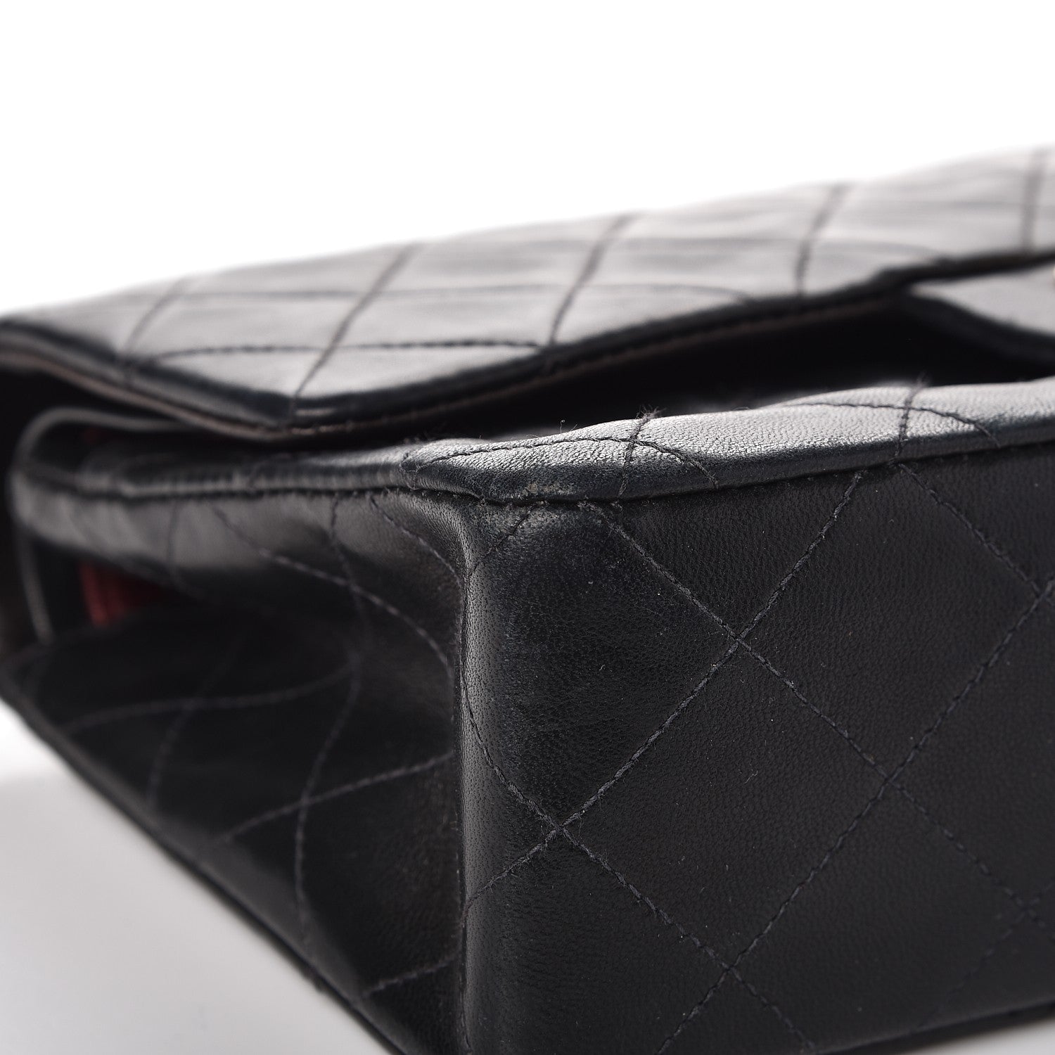 Chanel Lambskin Quilted Small Double Flap Black 9 of 12