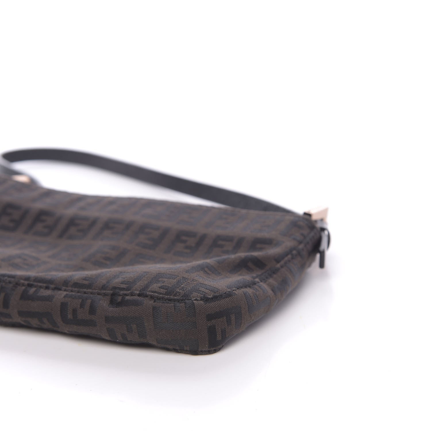 Fendi Zucchino Pochette Tobacco Moro 10 of 11