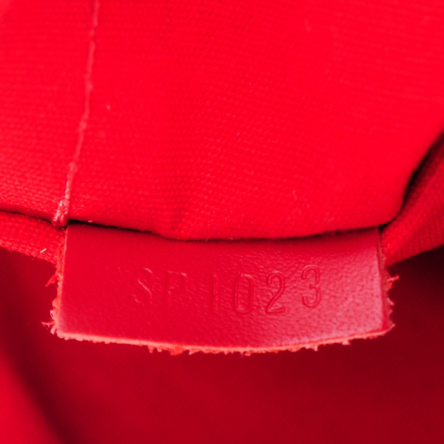 Louis Vuitton Epi Speedy 25 Castillan Red 7 of 11