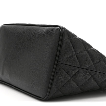 Chanel Caviar Quilted Medallion Tote Black 10 of 11