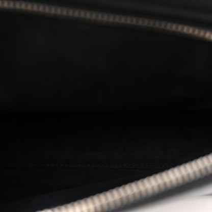 Fendi Vitello Baltico Dolce DotCom Satchel Black Blue Royal 7 of 16
