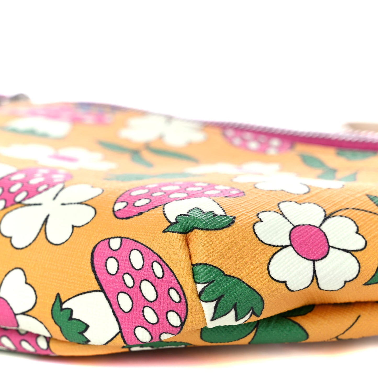 Supreme Childrens Mushroom Print Belt Bag Yellow