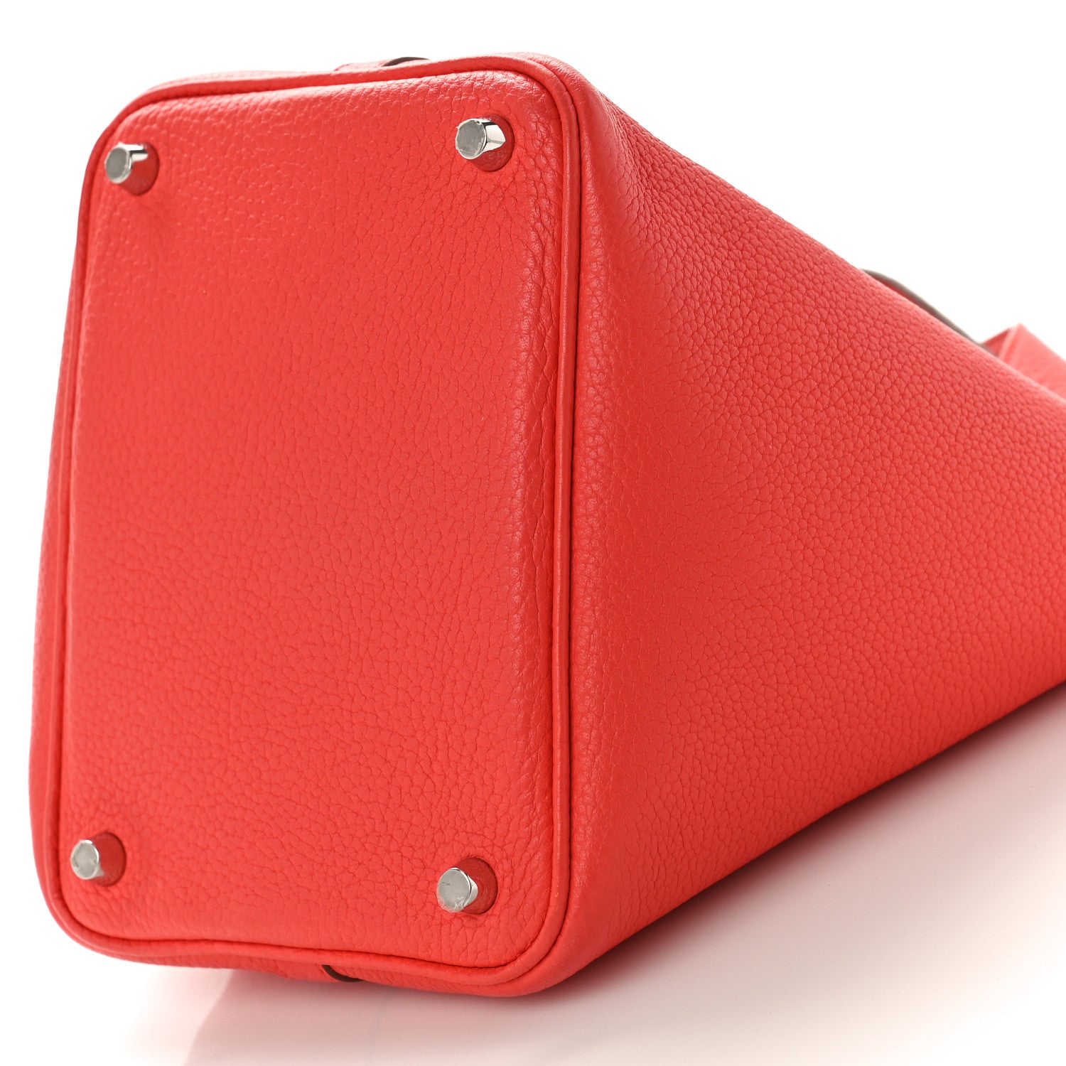 Hermes Taurillon Clemence Picotin Lock 18 PM Rouge Pivoine 8 of 8