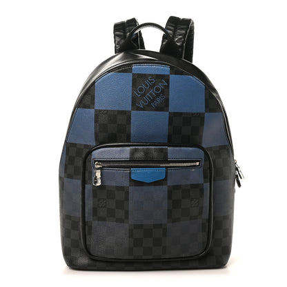 Louis Vuitton Damier Graphite Giant Josh Backpack Blue 1 of 10