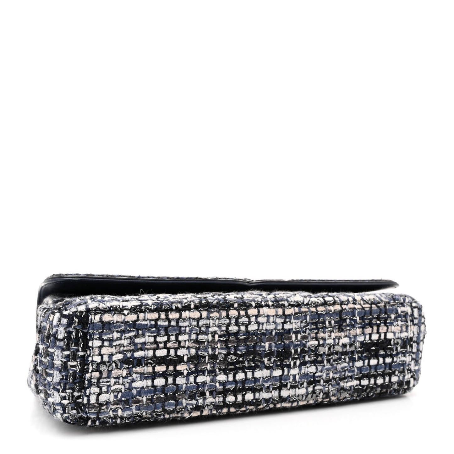 Tweed Snakeskin Quilted Medium CC Filigree Flap Multicolor