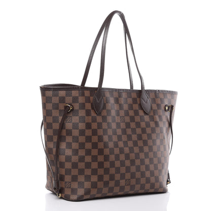 Louis Vuitton Damier Ebene Neverfull MM 3 of 15