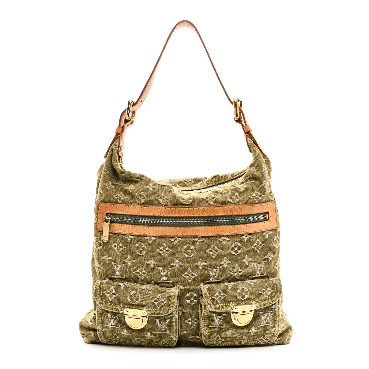 Louis Vuitton Denim Baggy GM Lichen 1 of 9