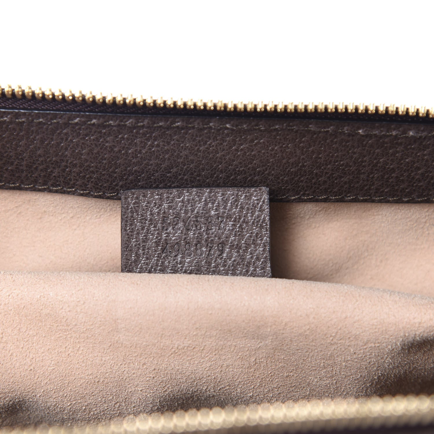 Gucci GG Supreme Monogram Web Medium Ophidia Tote Bag Brown 9 of 10