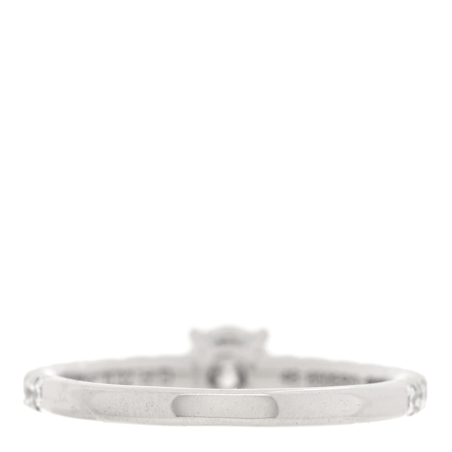Platinum Diamond .32ct Etincelle De Cartier Solitaire Engagement Ring 48 4.5