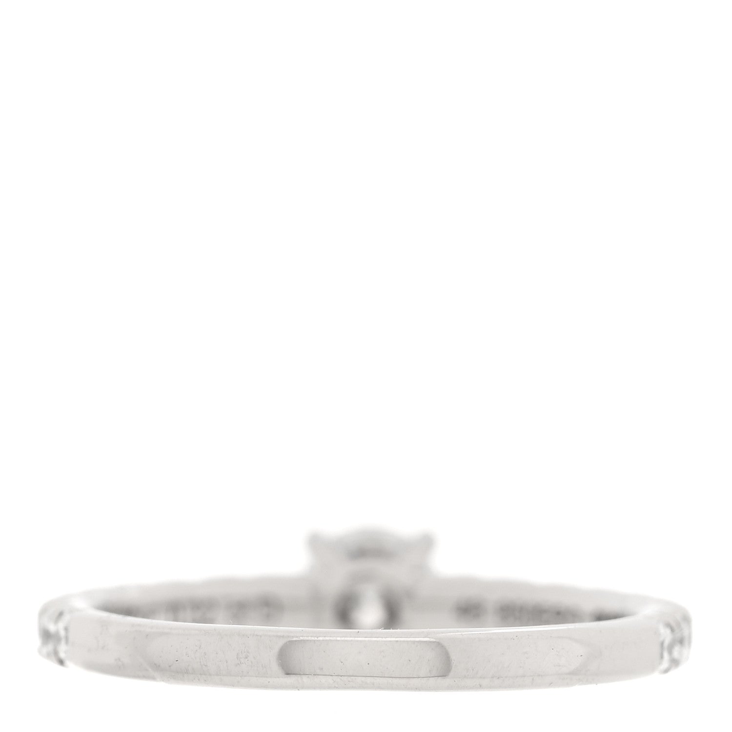 Cartier Platinum Diamond .32ct Etincelle De Cartier Solitaire Engagement Ring 48 4.5 3 of 5
