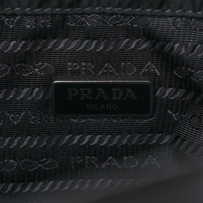 Prada Saffiano Tessuto Nylon Vela Bucket Wristlet Black 6 of 8