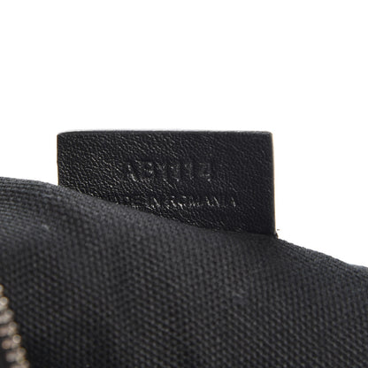 Givenchy Textured Coated Canvas Rottweiler Print Large Cosmetic Pouch Black 7 of 10