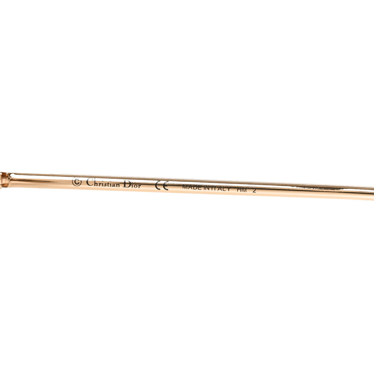 Christian Dior Split 1 Aviator Sunglasses Gold 5 of 6