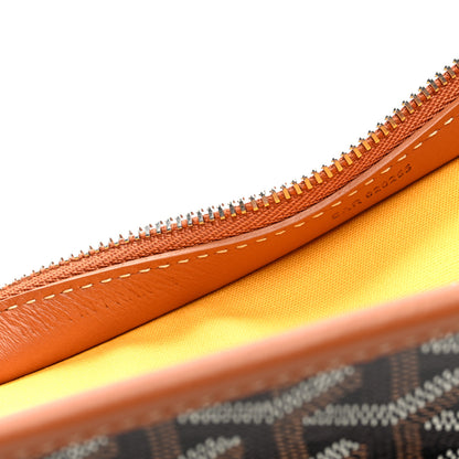 Goyard Goyardine Jouvence MM Toiletry Pouch Black Gold 6 of 7