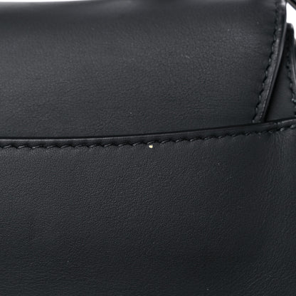 Christian Dior Ultra Matte Calfskin Mini Saddle Bag Black 12 of 12