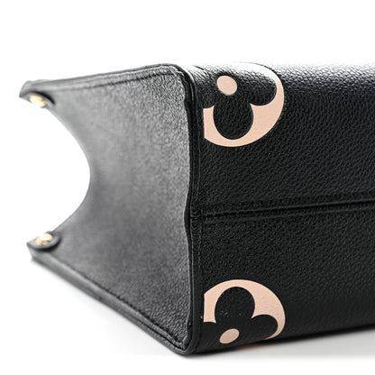 Louis Vuitton Empreinte Monogram Giant Onthego PM Black Beige 8 of 11