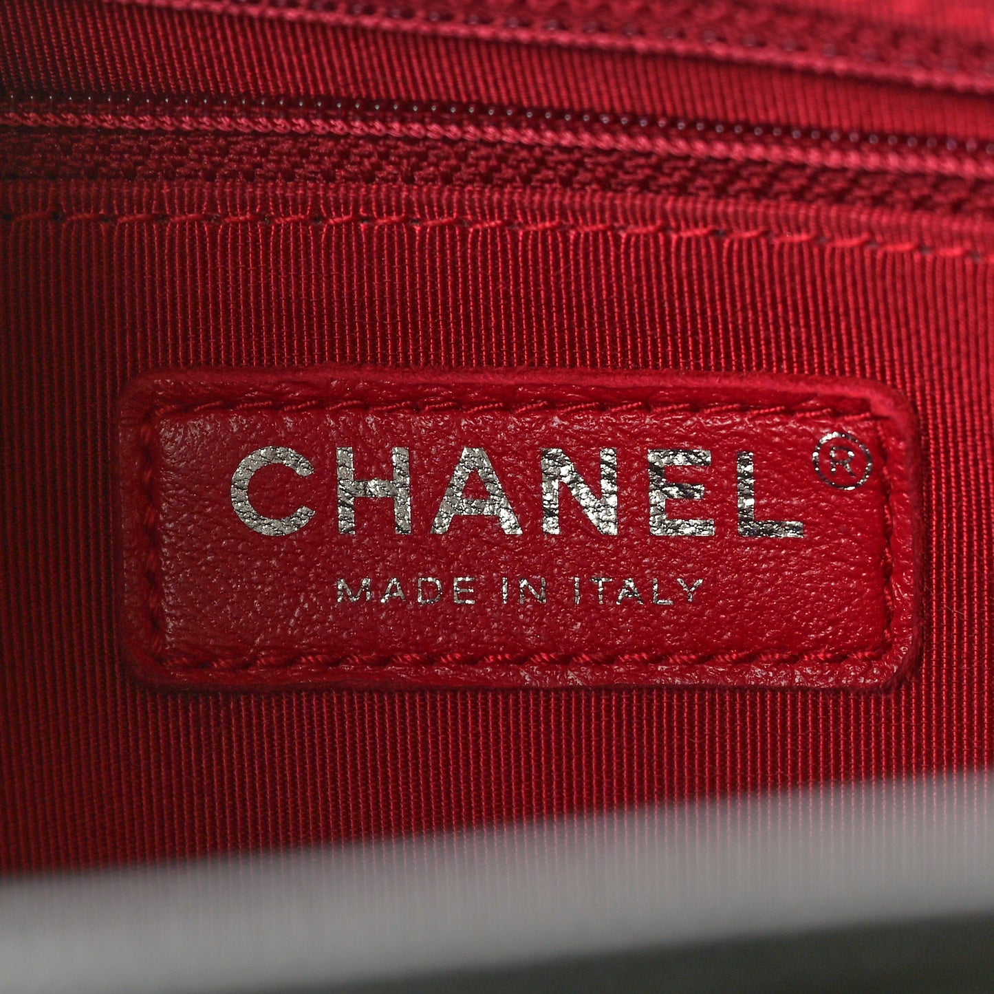 Aged Smooth Calfskin Quilted Medium Gabrielle Logo Hobo Black