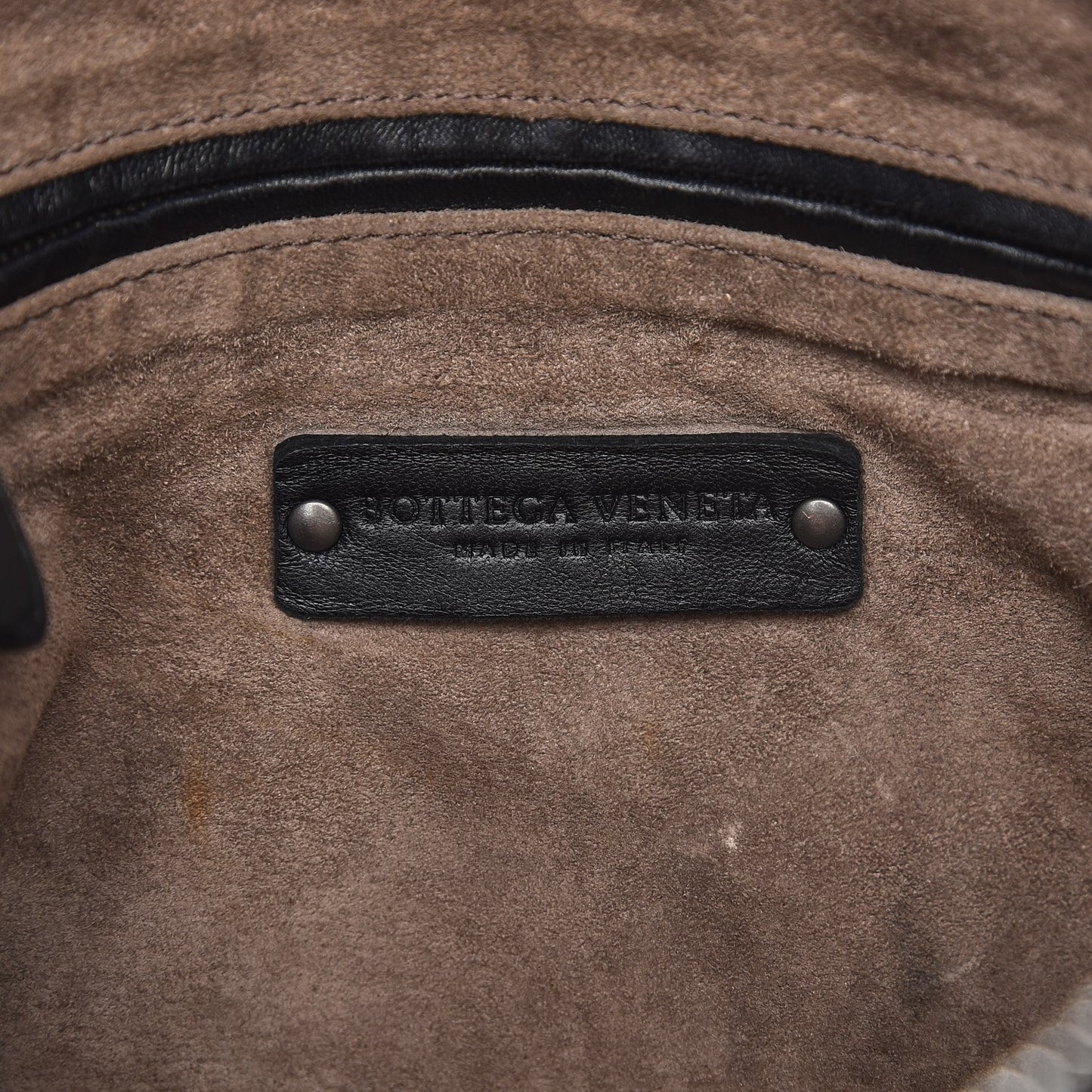 Nappa Intrecciato Pillow Crossbody Messenger Nero Black