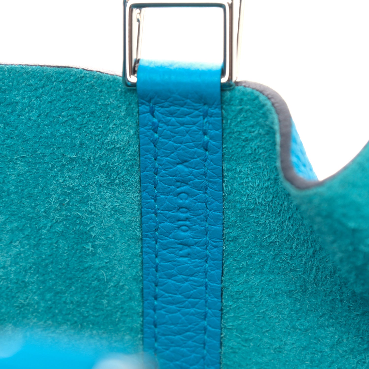 Hermes Taurillon Clemence Picotin Lock 18 PM Bleu Frida 6 of 9