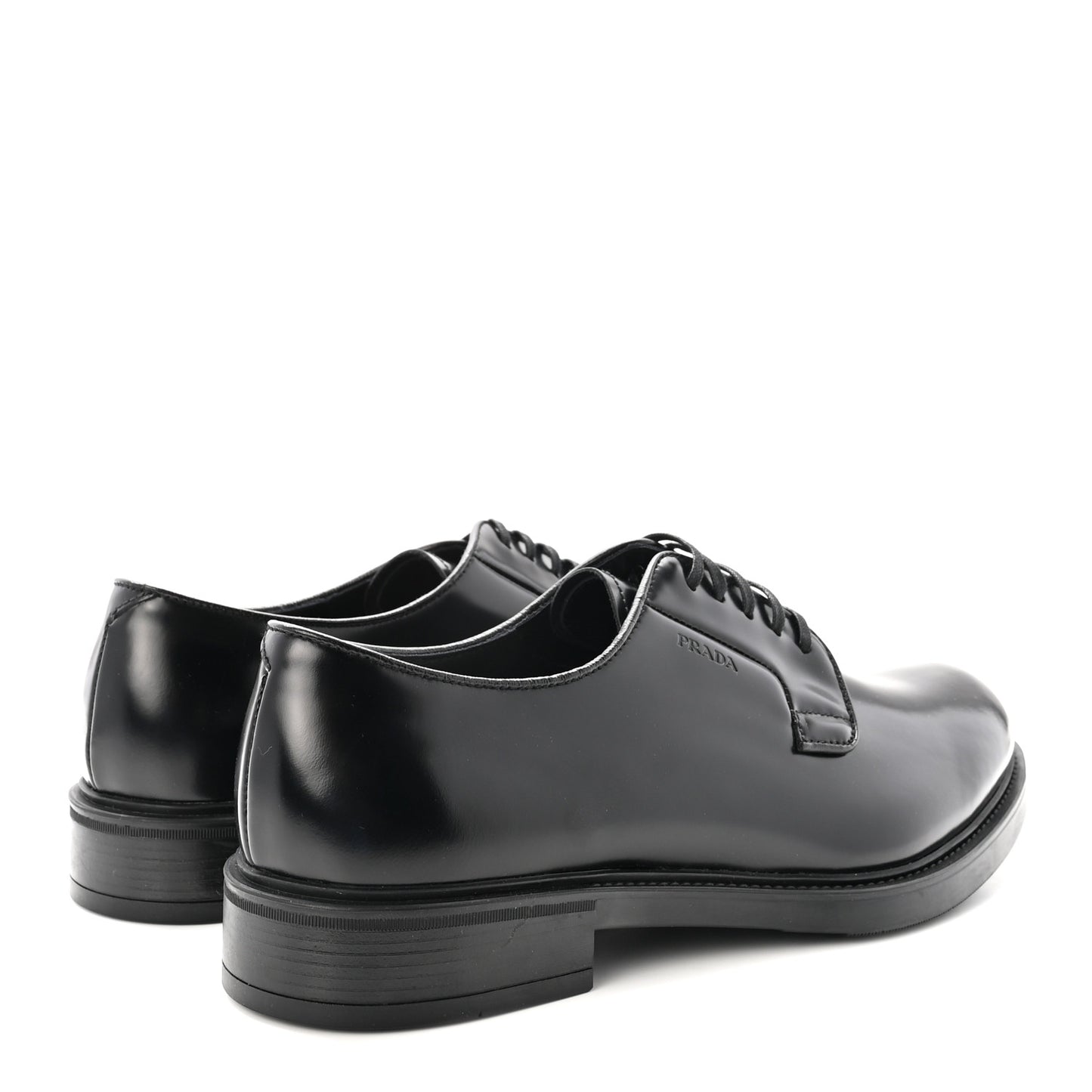 Spazzolato Mens Derby Loafers 9 Black