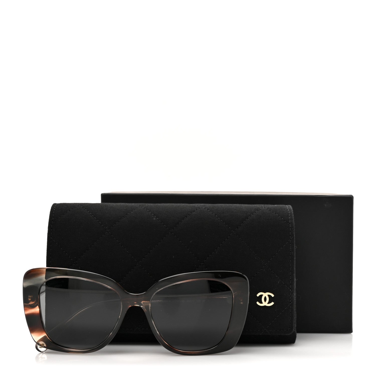 Chanel Acetate Rectangle Sunglasses 5504A Brown 7 of 7
