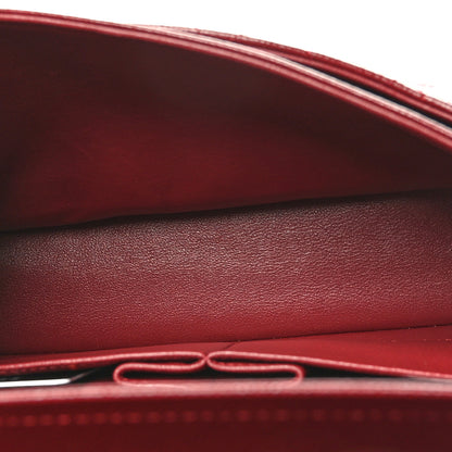 Chanel Caviar Quilted Medium Double Flap Burgundy 5 of 9