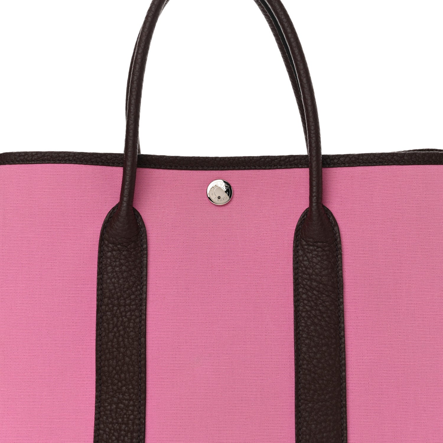 Hermes Toile Militaire Vache Country Garden Party 30 TPM Bubblegum Rouge Sellier 8 of 10