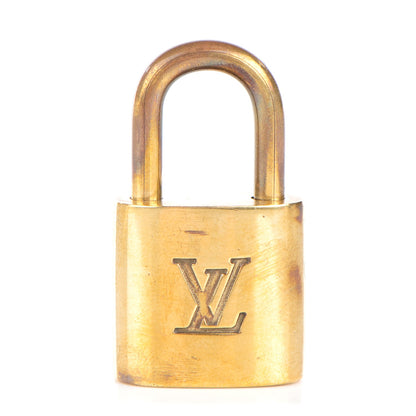 Louis Vuitton Brass Lock and Key Set #309 2 of 8