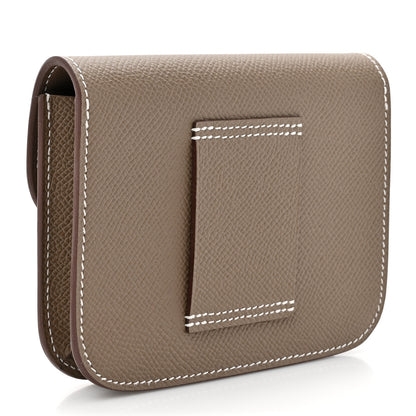 Hermes Epsom Constance Slim Wallet Etoupe 3 of 9