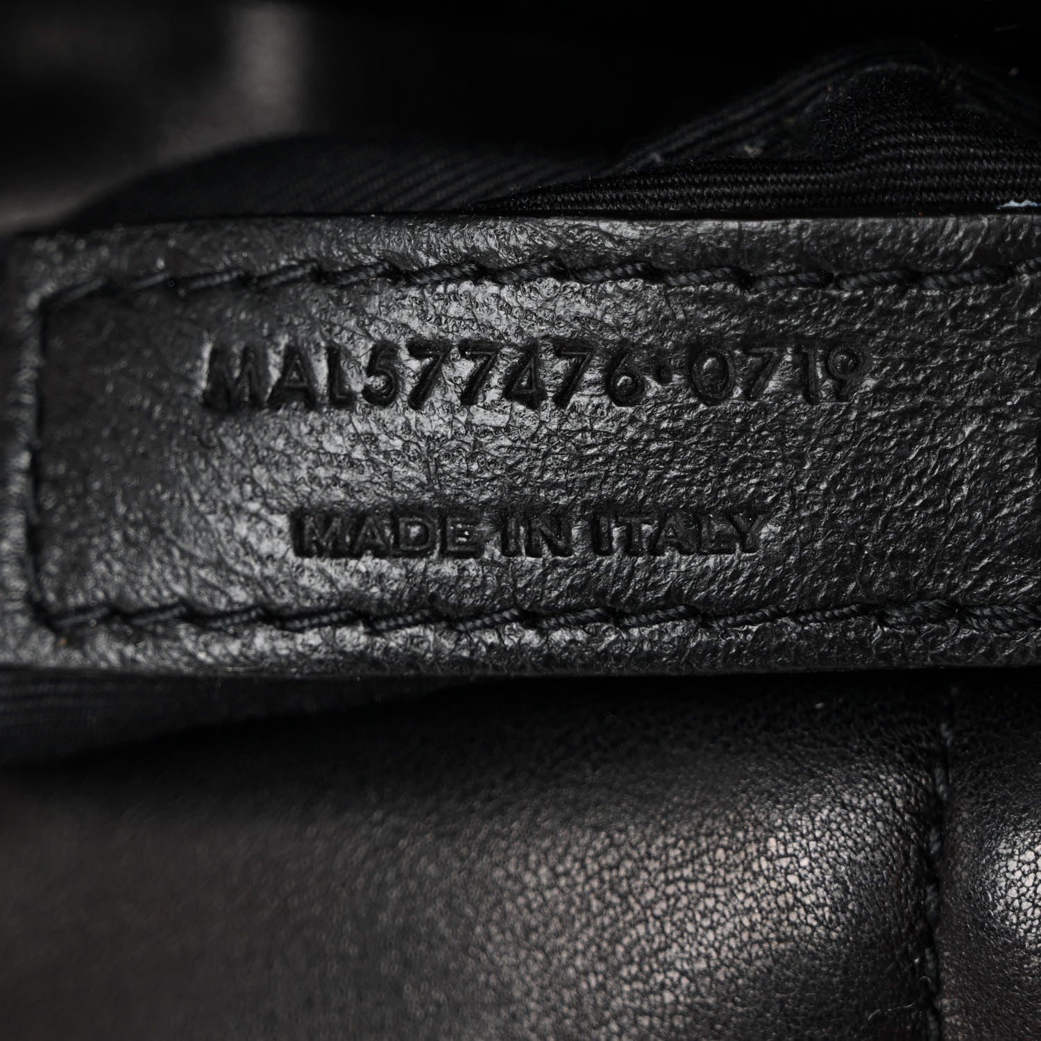 Saint Laurent Lambskin Quilted Small Loulou Puffer Monogram Chain Satchel Black 7 of 10