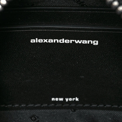 Alexander Wang Mesh Crystal Rhinestone Mini Heiress Pouch Navy 5 of 9