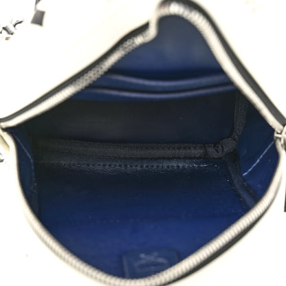MCM Visetos Side Stud X-Mini Stark Bebe Boo Backpack White 4 of 9