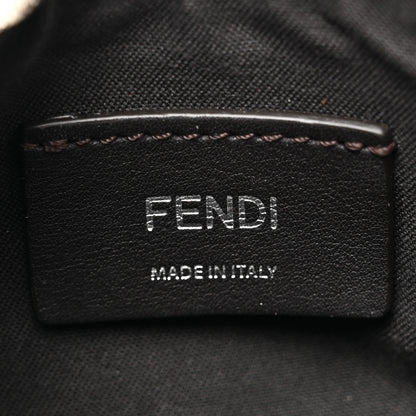 Fendi Rock Millenium Mini Fendigraphy Hobo Bag Argento 6 of 12
