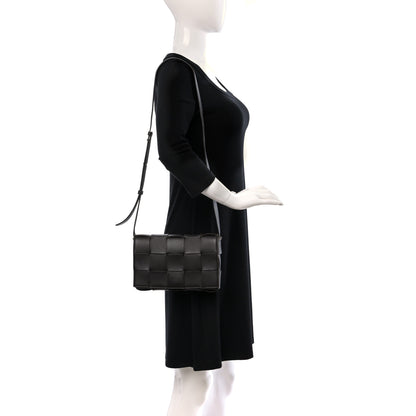 Bottega Veneta Lambskin Maxi Intrecciato Cassette Crossbody Bag Fondant 2 of 9