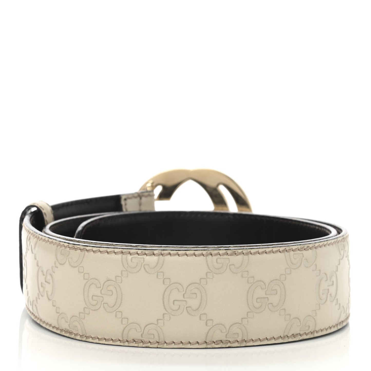 Guccissima Interlocking G 40mm Belt 85 34 Off White