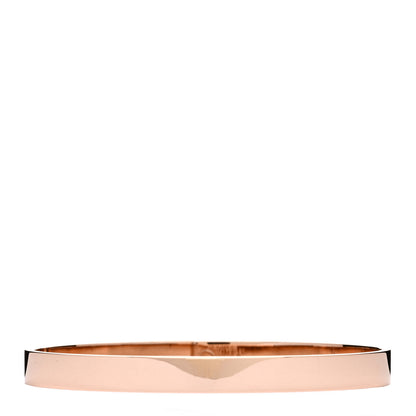 Hermes 18K Rose Gold Diamond PM Kelly Pave Bracelet SH 2 of 4