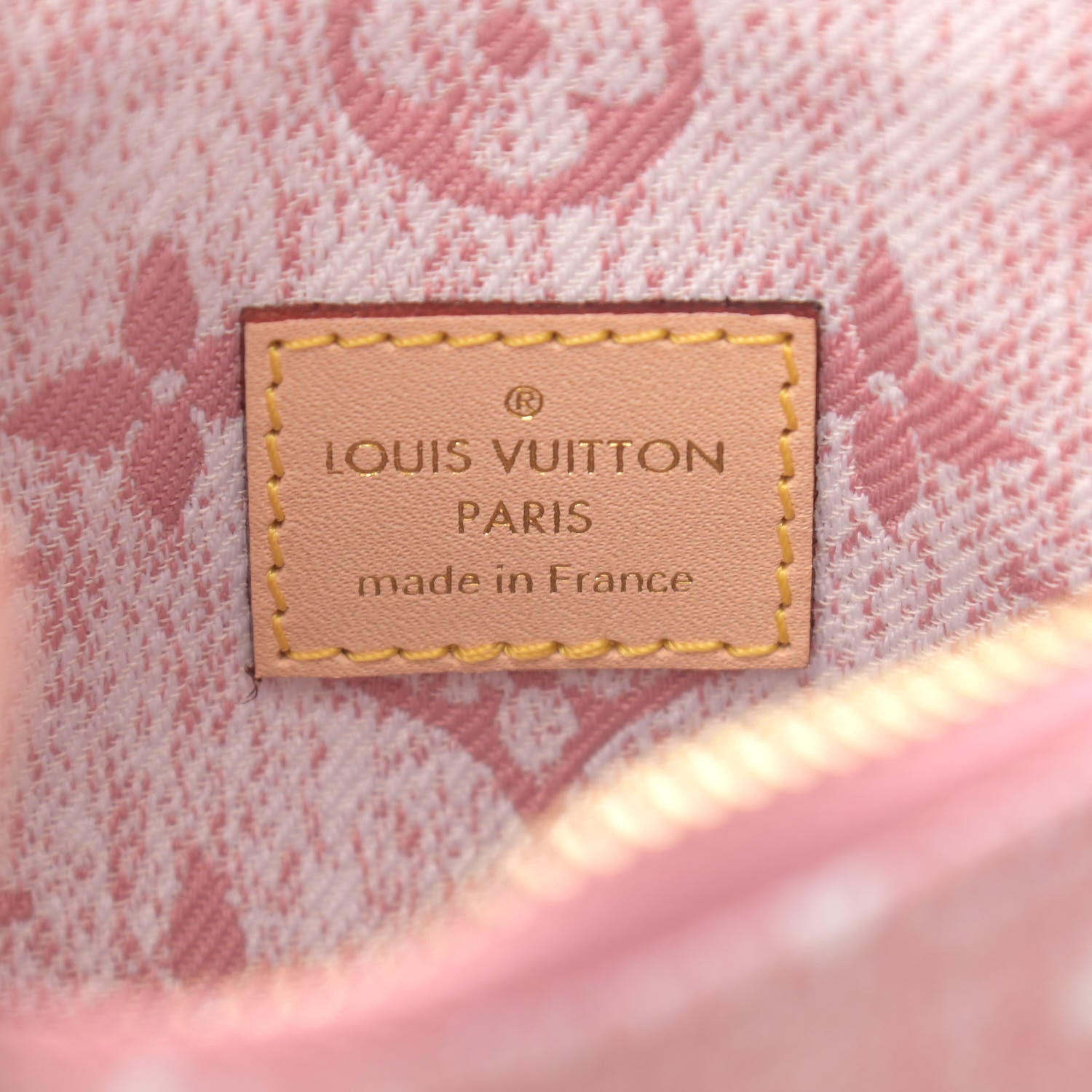 Louis Vuitton Monogram Jacquard Denim Nano Speedy Bandouliere Pink 6 of 8