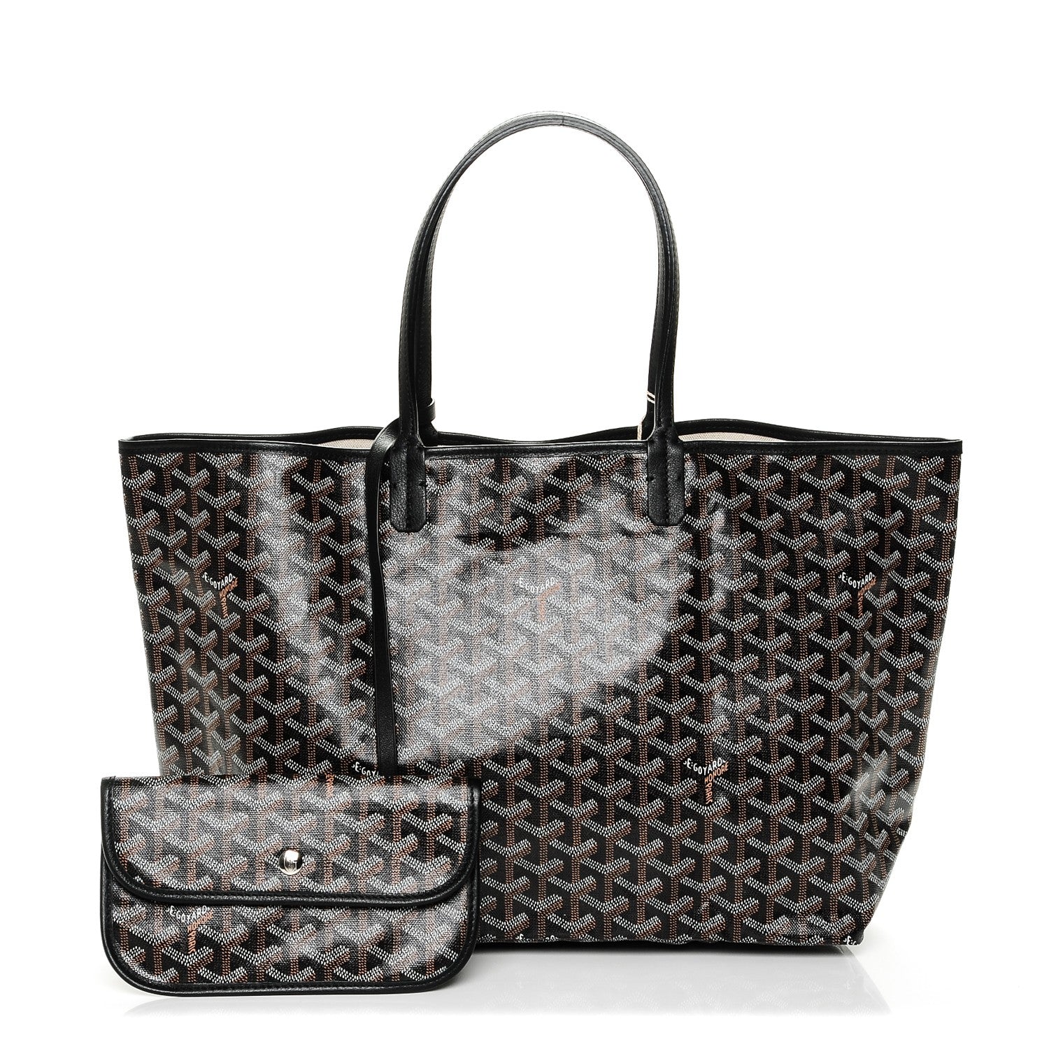 Goyard Goyardine Saint Louis PM Black 1 of 6