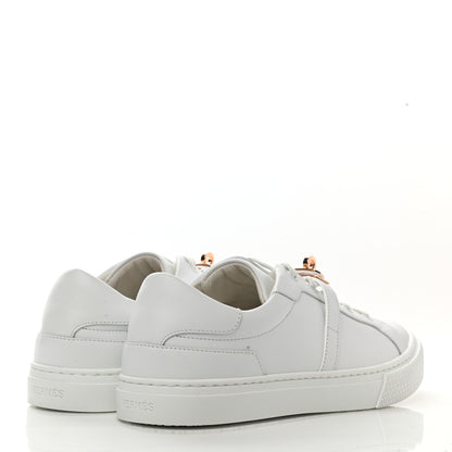 Hermes Calfskin Day Sneakers 39 White 4 of 13